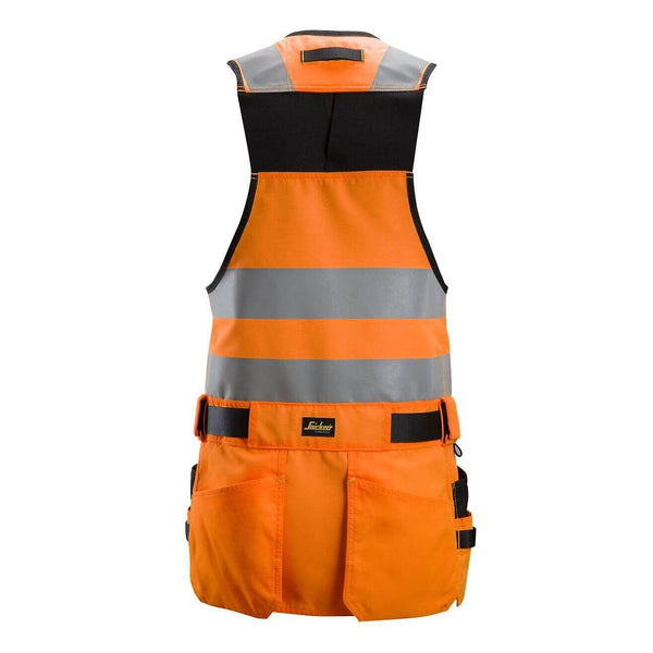 Snickers 4230 Hi Vis Tool Vest Class 1 Hi vis yellow black L