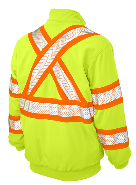 Tough Duck Quarter Zip Hi-Vis Pullover SJ19 – WORK N WEAR
