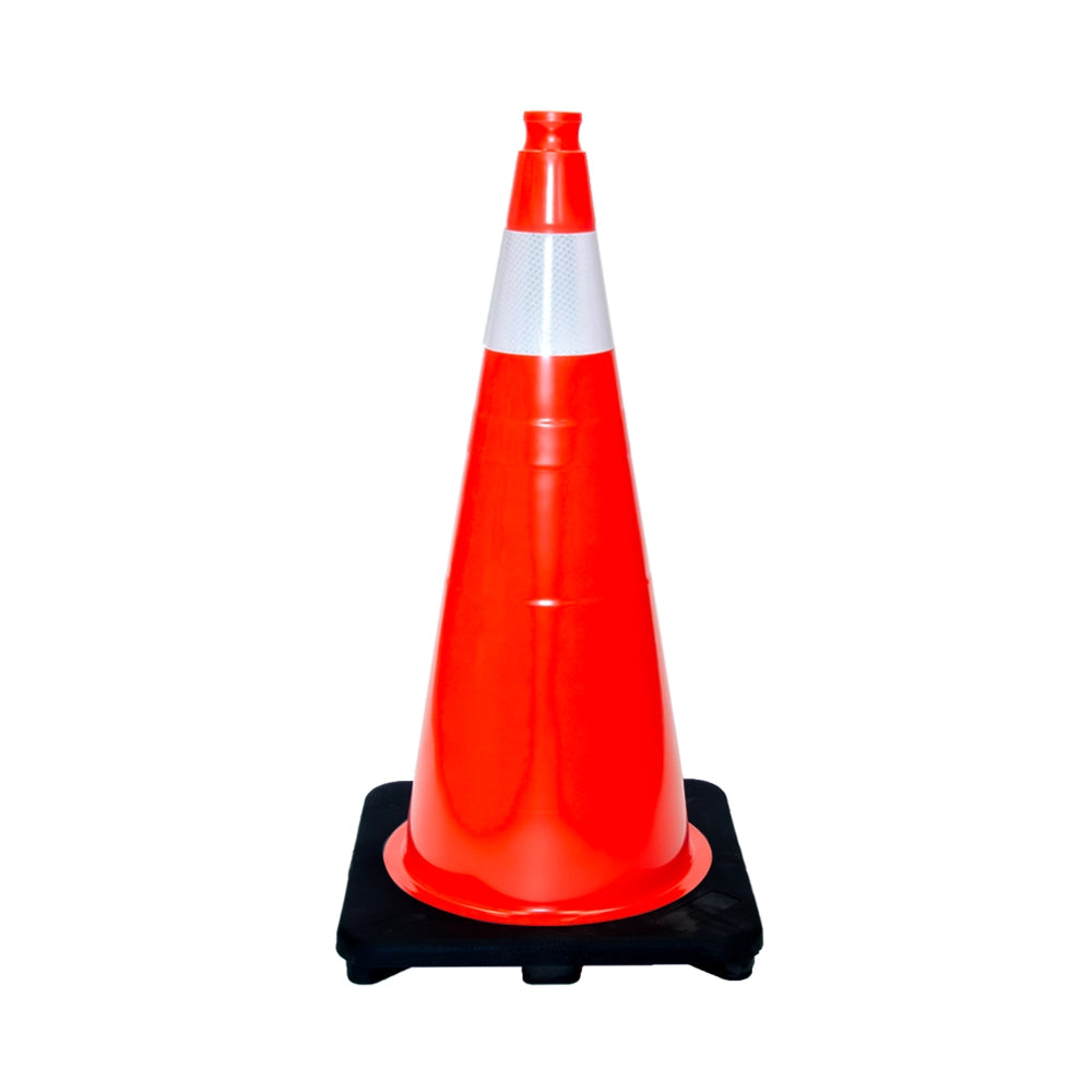 PIO 28″ Traffic Cone with 4" Reflective Collar - TRC2804