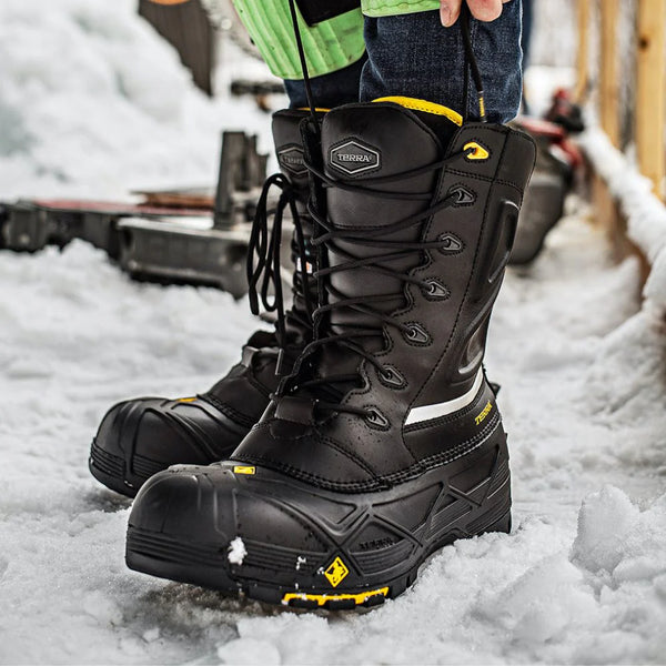 エリオス　メンター　ミックランド　XL　オスカーヒーロースーツ　ブーツ　ウィッグ Terra Men's Crossbow Composite Toe -60°C CSA Work Boots