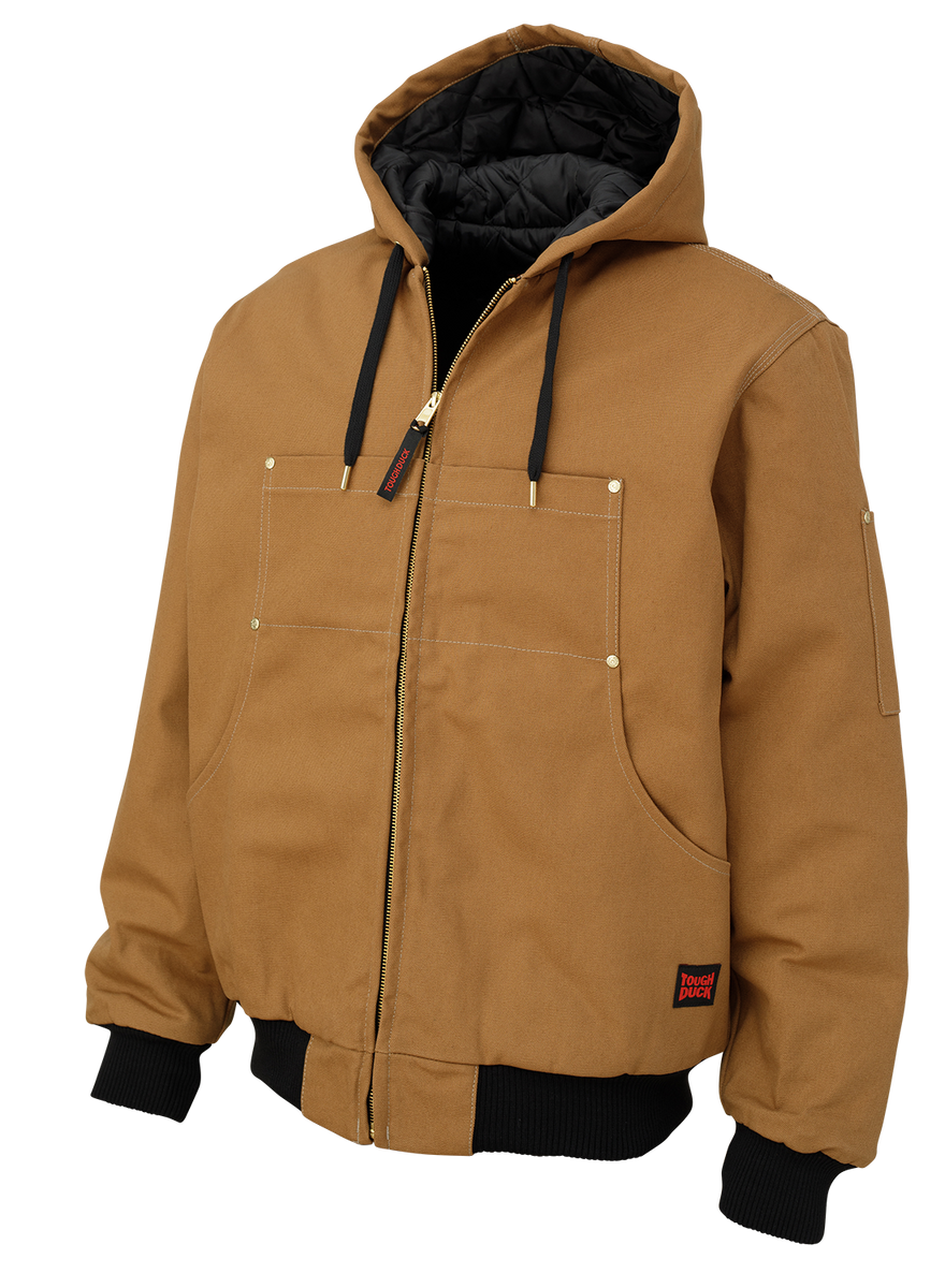 Tough Duck WJ30 - Classic Hooded Duck Bomber Jacket – WORK N WEAR