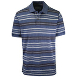 Eddie Bauer Men's Sea Striped S/S Polo T-Shirt
