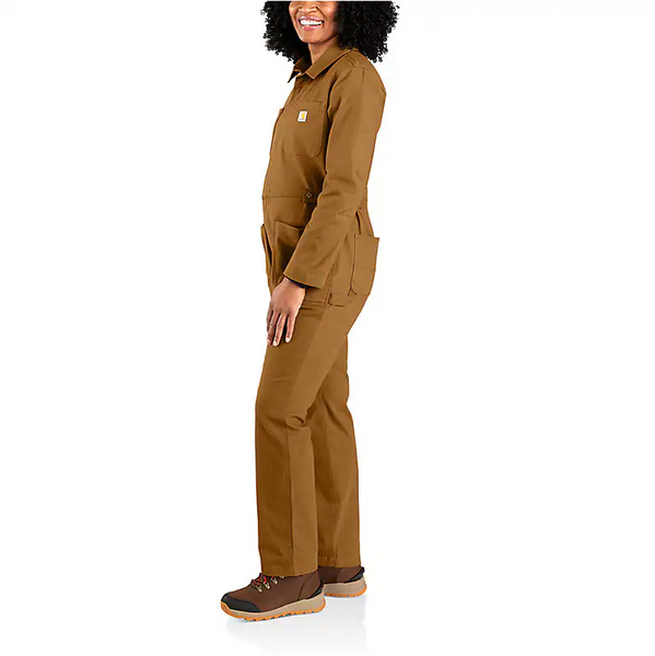 Carhartt Women s Rugged Flex Relaxed Fit Canvas Coverall 106071 WORK N WEAR