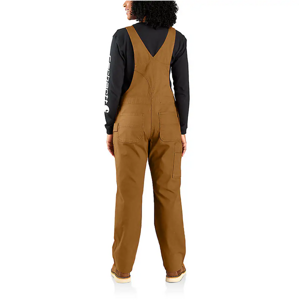 Carhartt® Women's Rugged Flex® Loose Fit Canvas Bib Overall - 106001 – WORK  N WEAR