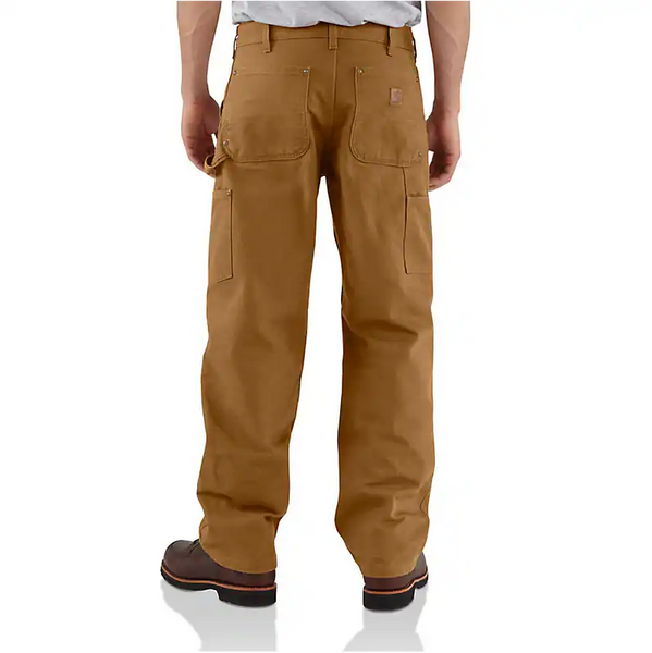 Carhartt Men's Loose Fit Rugged Flex® Utility Double-Knee Washed Duck Work Pant B136