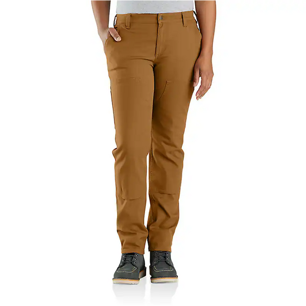 Carhartt Women s Rugged Flex Relaxed Fit Canvas Double Front Pant 1 WORK N WEAR