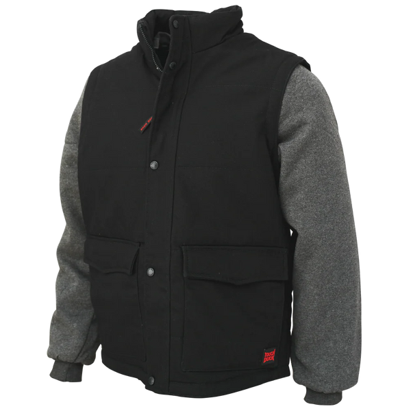 Tough Duck 3 in 1 Zip-Off Sleeve Work Jacket - i8A2 – WORK N WEAR Tough Duck 3 in 1 Zip-Off Sleeve Work Jacket - i8A2 – WORK N WEAR