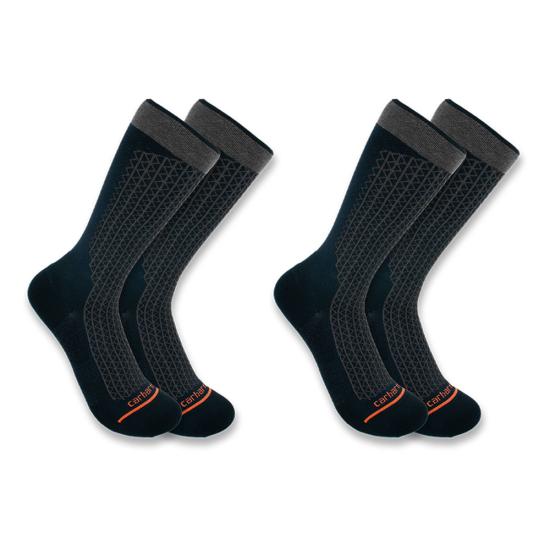 Carhartt Lightweight Durable Crew Sock 2-Pack - SC8012M