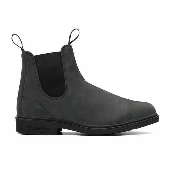 Blundstone chisel online toe rustic black