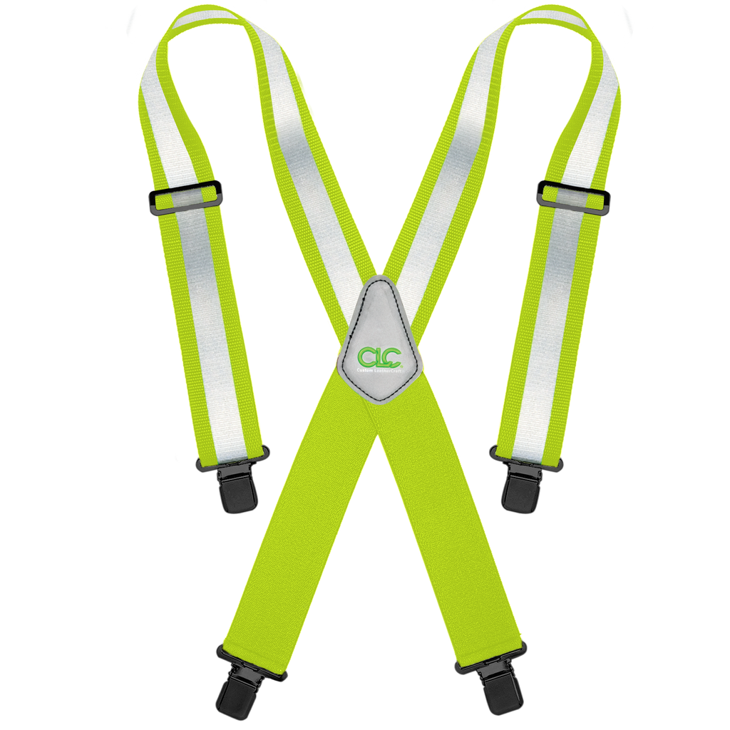 CLC Hi-Vis Gear Heavy Duty Work Suspenders 14110