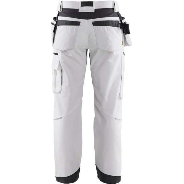 【即完品】Jean Laumet 26SS Work Pants WHITE Blaklader Rip Stop Work Pants with Holster Pockets 1691 1330 1098