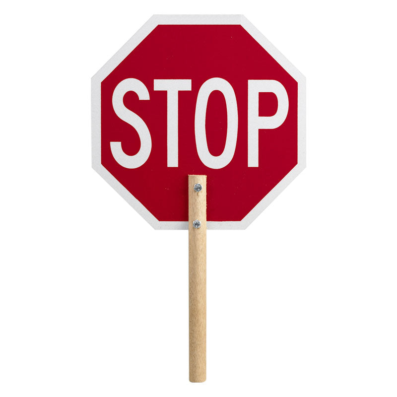 STOP / STOP 12" Traffic Sign for Crossing Guards