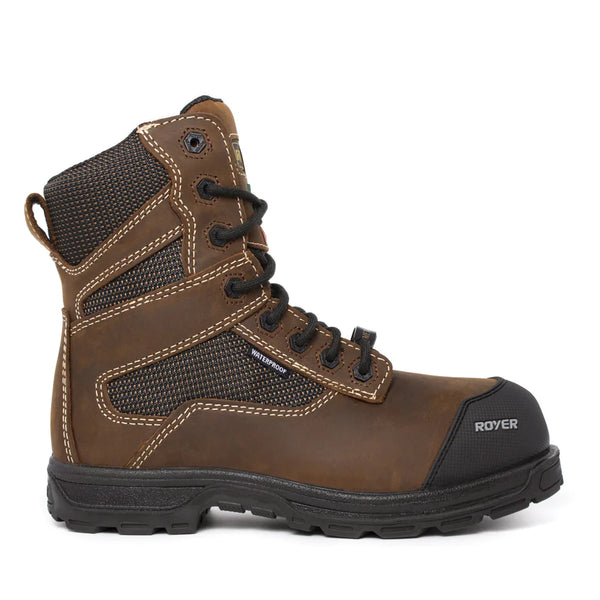 Royer chainsaw boots top