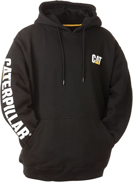 Caterpillar Men s Trademark Banner Hooded Sweatshirt 1910709 WORK N WEAR