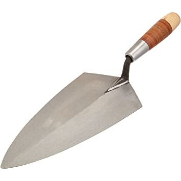 W. Rose Wide Heel Trowel with Leather Handle RO321 WORK N WEAR