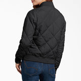 DICKIES Women's Quilted Bomber Jacket