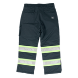 Tough Duck Pantalon cargo haute visibilité extensible dans les 4 sens SP06