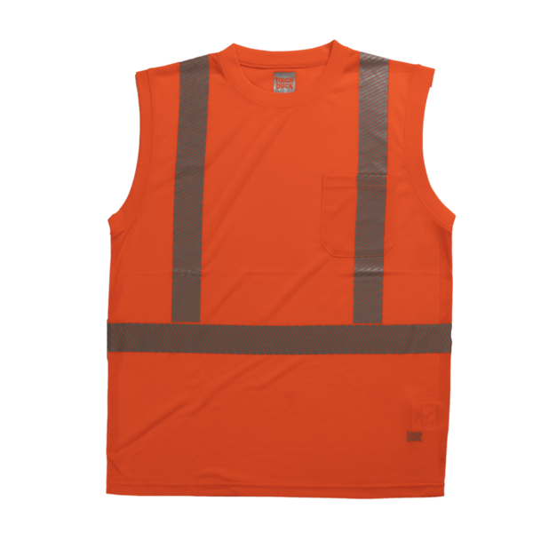 Tough Duck Sleeveless Hi Vis T Shirt ST15 WORK N WEAR