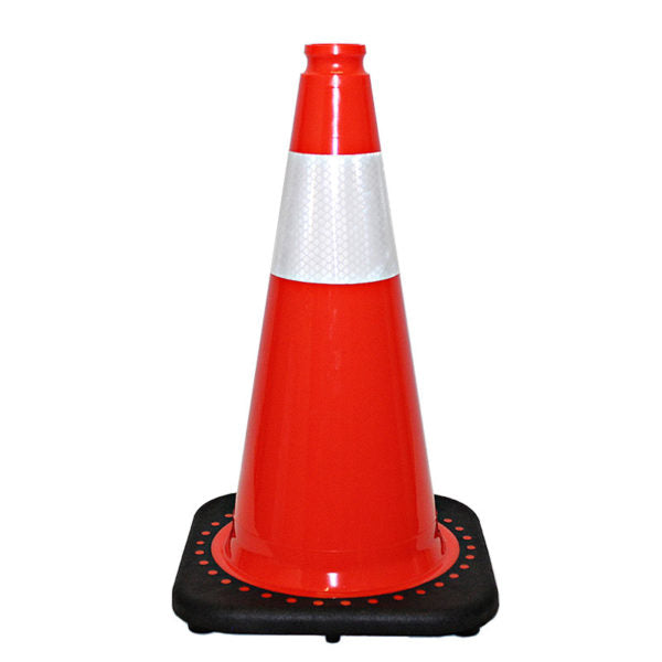 PIO 18″ Traffic Cone with 4″ Reflective Collar TRC1804
