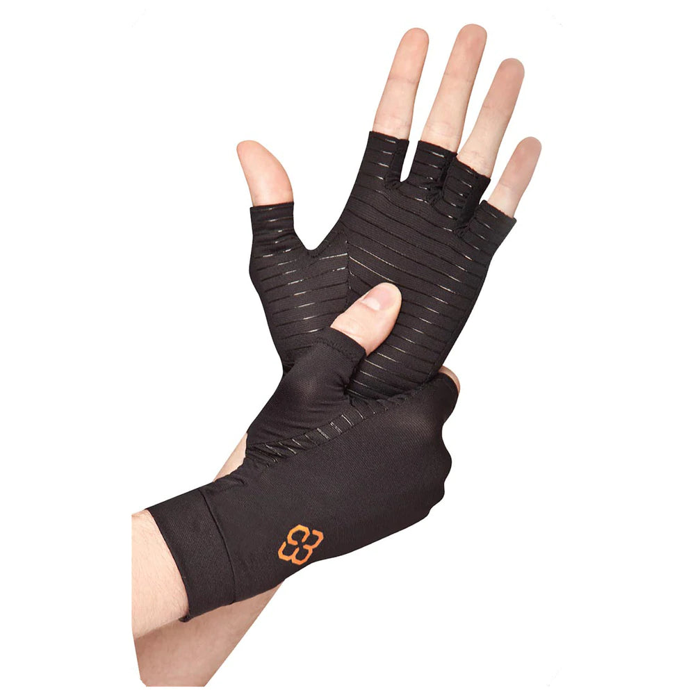 COPPER88 COMPRESSION HALF FINGER GLOVES