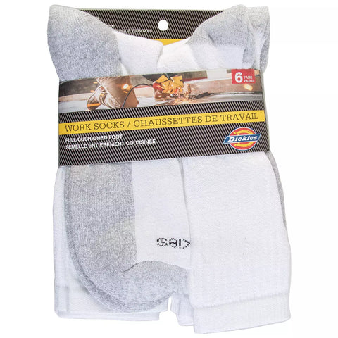 Dickies 6 Pairs/Pack Work Socks - DK11