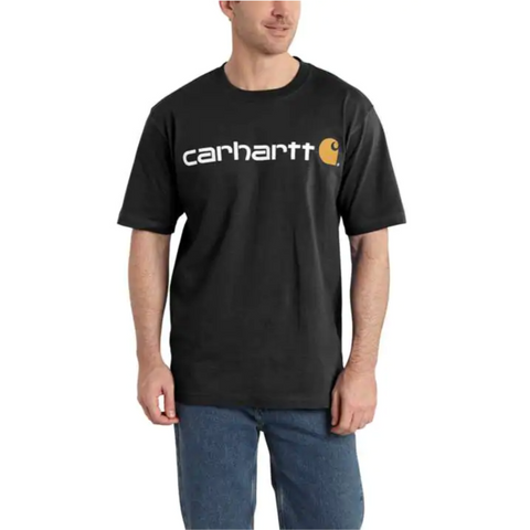 Carhartt Loose Fit Heavyweight Short Sleeve Logo Graphic T-Shirt - K195