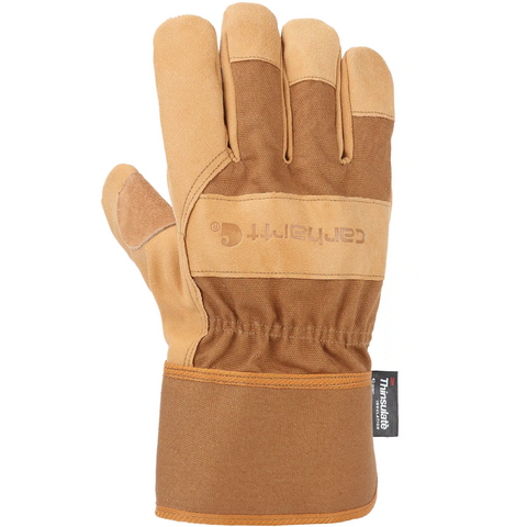 Carhartt Insulated Grain Leather Safety Cuff Work Glove - A513