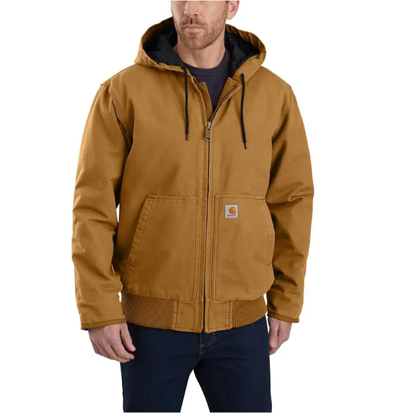 Carhartt Loose Fit Washed Duck Insulated Active Jacket 104050