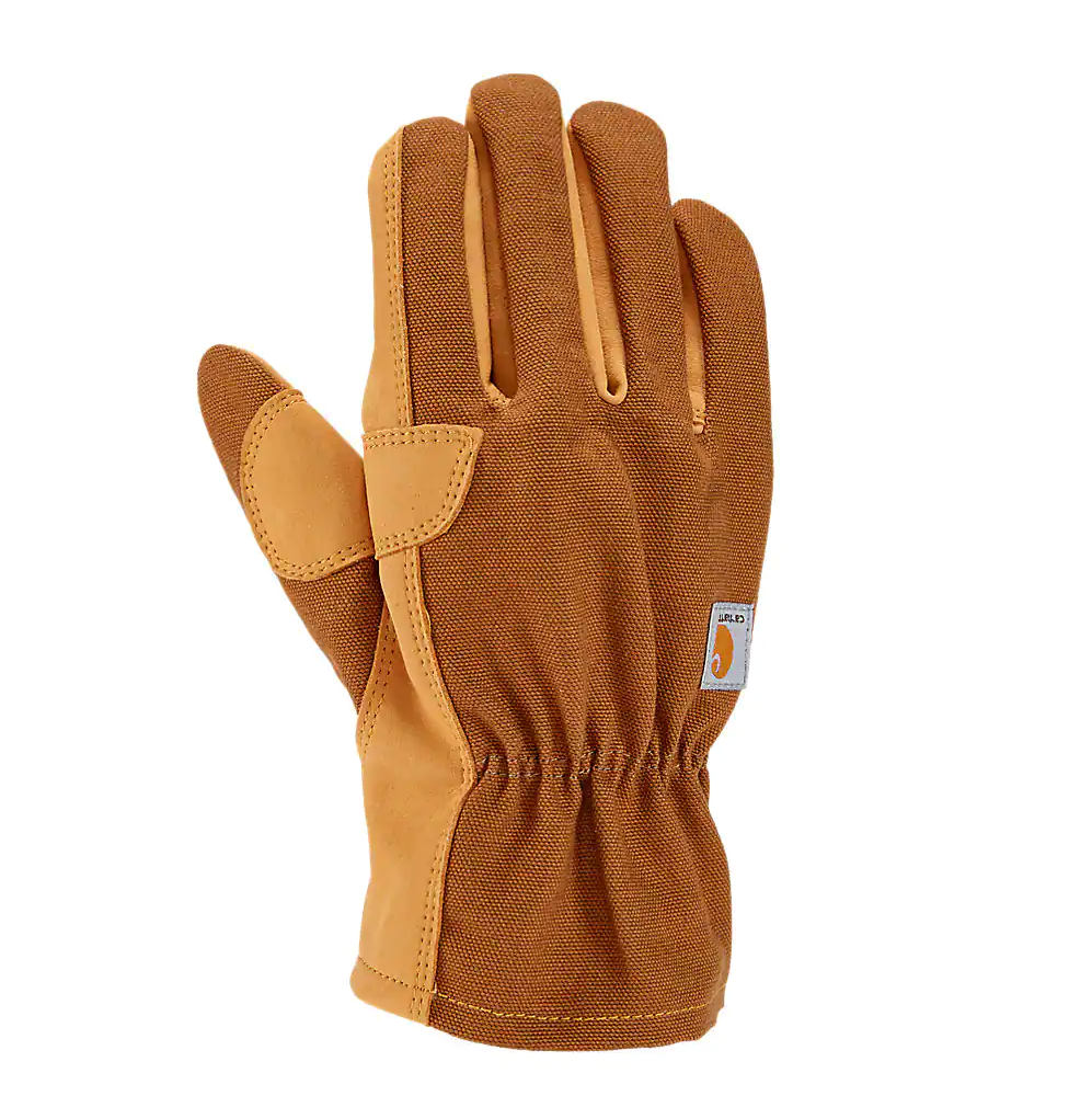 Carhartt Duck/Synthetic Leather Open Cuff Glove - GW0793M