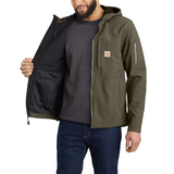 Carhartt Rain Defender® Relaxed Fit Midweight Softshell Hooded Jacket - 103829