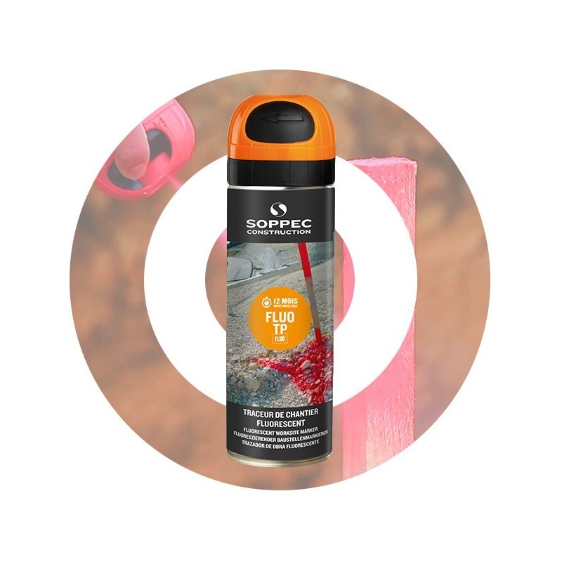 SOPPEC Construction Fluorescent Worksite Marker