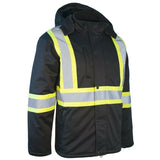 FORCEFIELD Hi Vis Winter Softshell Heated Jacket 024-EN158HJ