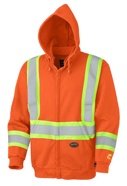 Pioneer Flame Resistant Zip Style Heavyweight Safety Hoodie