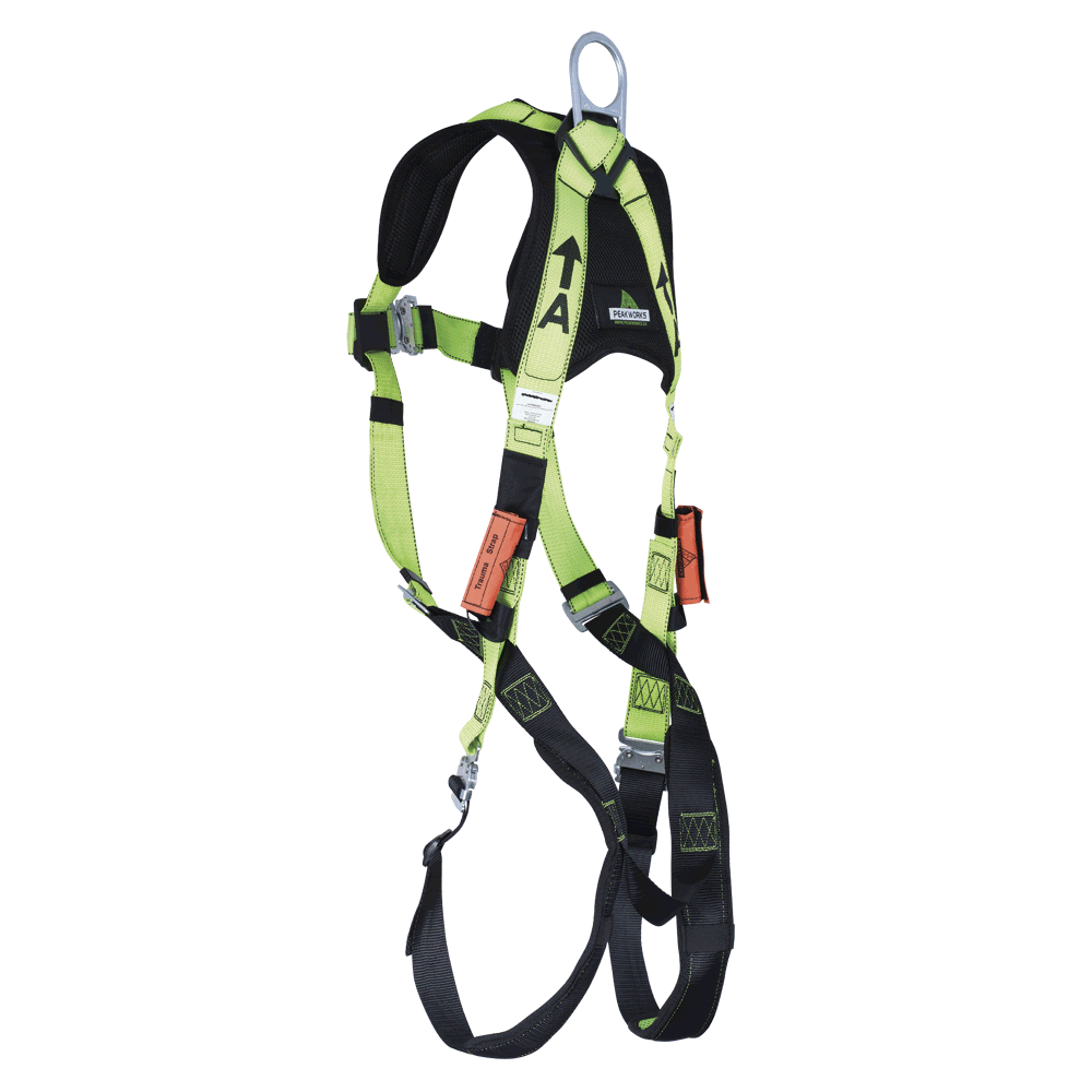 PEAK WORKS PeakPro Harness - 1D - Class A - Stab Lock Chest Buckle FBH-60110A