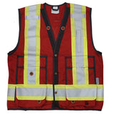 Viking Surveyor Safety Vest Open Road 6156R - worknwear.ca