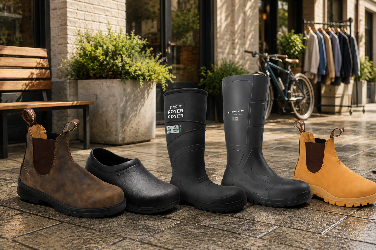 Botas de puntera blanda/sin seguridad