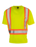 ForceField V-Neck Short Sleeve Safety Tee Shirt 022-BEPCSA