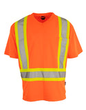 ForceField V-Neck Short Sleeve Safety Tee Shirt 022-BEPCSA