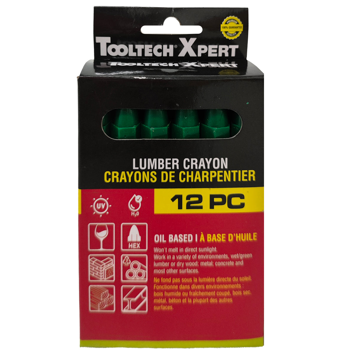 TOOLTECH XPERT Industrial Lumber Crayons