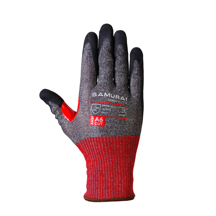 Gants de travail SAMURAI Sandy Cut 6