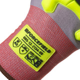 SAMURAI Wolf Handler TPR with Coated Palm Cut Level 5 glove