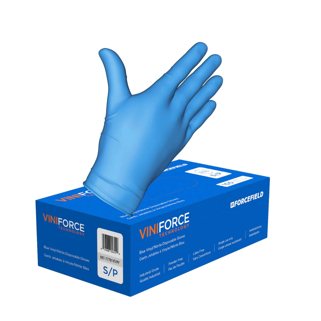 FORCEFIELD VINIFORCE Blue Nitrile Gloves