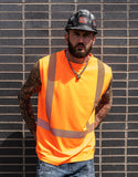 Forcefield Hi-Vis Sleeveless Tee 022-BEPMT