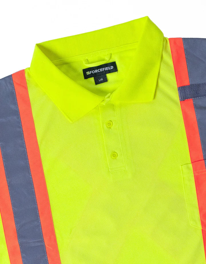 Polo ultra doux haute visibilité Forcefield