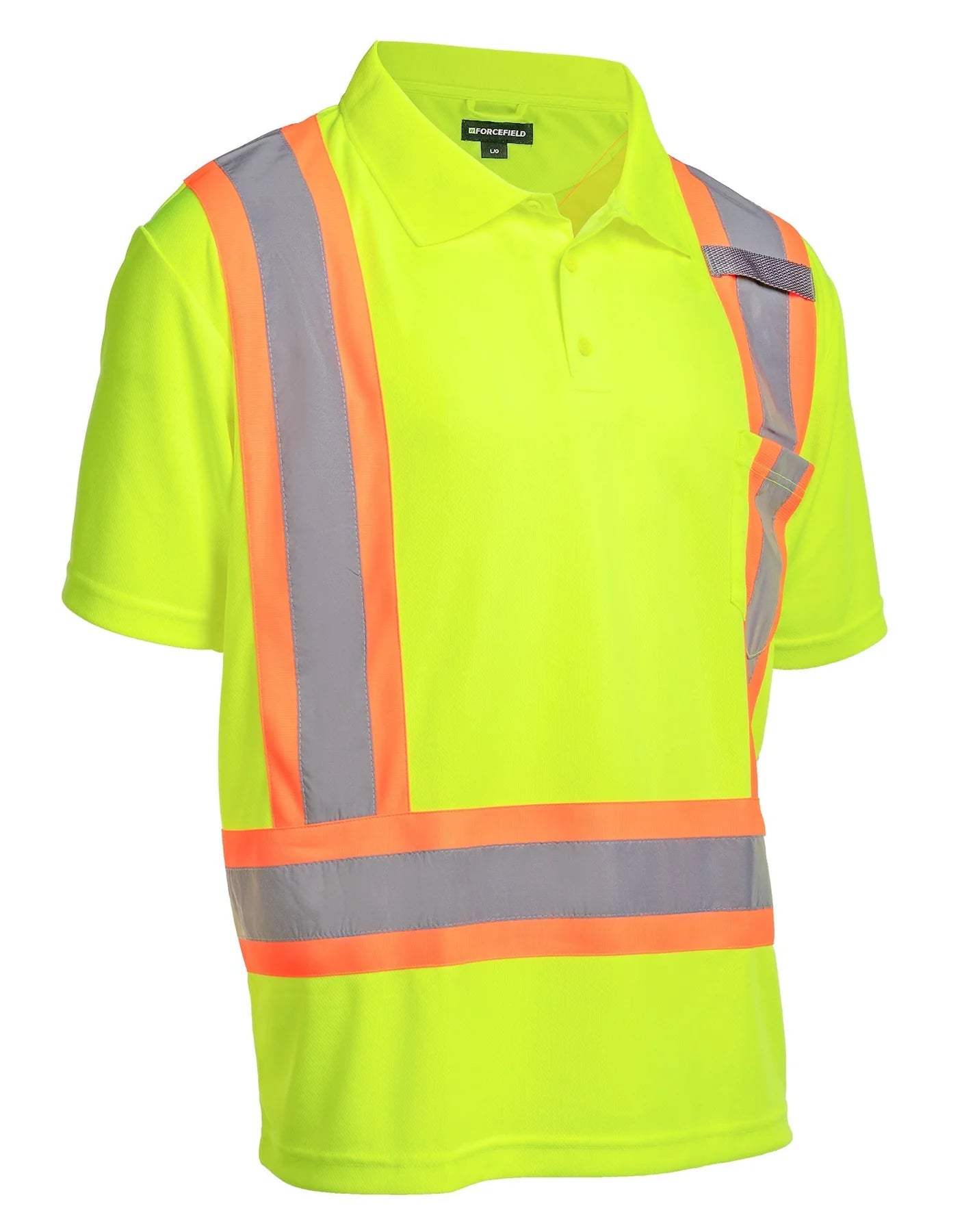 Polo ultra doux haute visibilité Forcefield