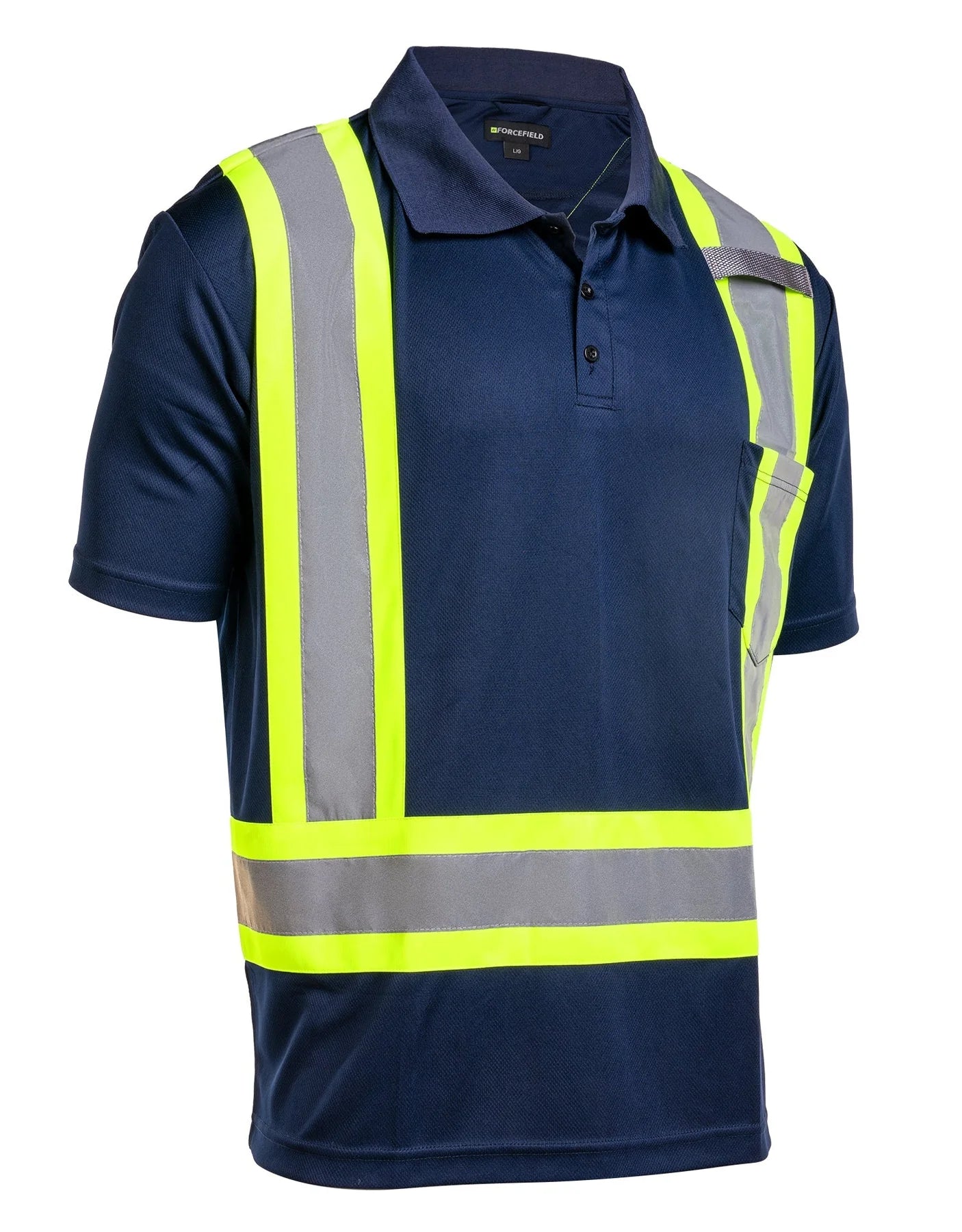 Polo ultra doux haute visibilité Forcefield