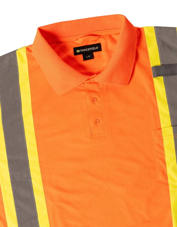 Polo ultra doux haute visibilité Forcefield