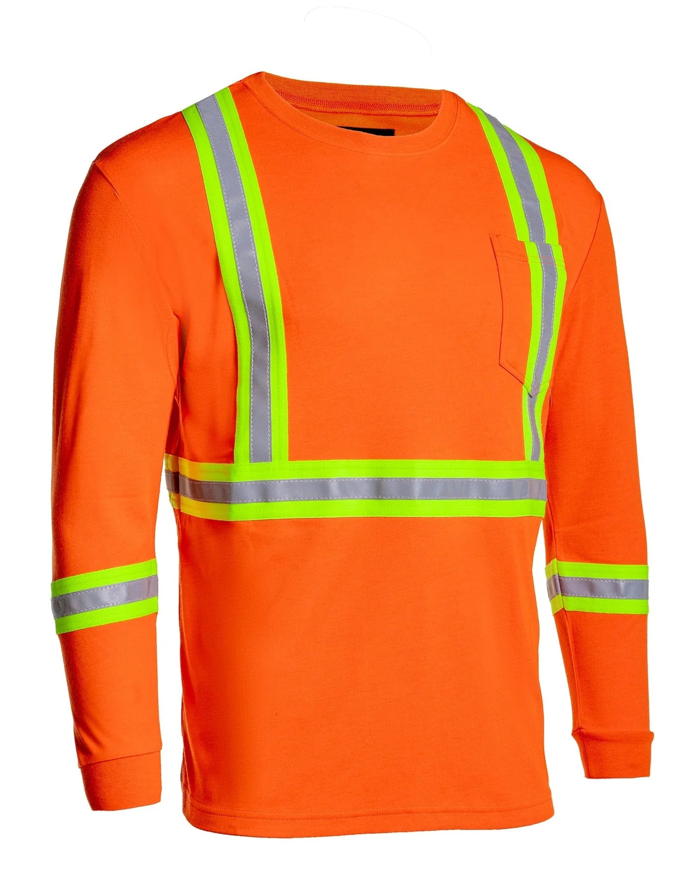 Forcefield Inherent Flame & Arc Resistant Long Sleeve Hi-Vis T-Shirt 022-FRILSOS-YSY