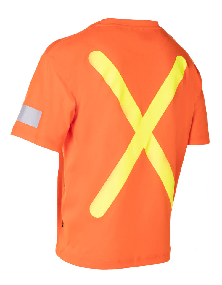 Forcefield Retro Hi-Vis Cotton Short Sleeve T-Shirt 022-RTROS