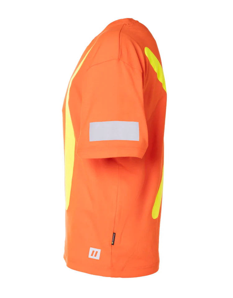 Forcefield Retro Hi-Vis Cotton Short Sleeve T-Shirt 022-RTROS